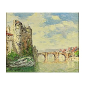 Frank Myers Boggs (American, 1855-1926), Parisian Chateau