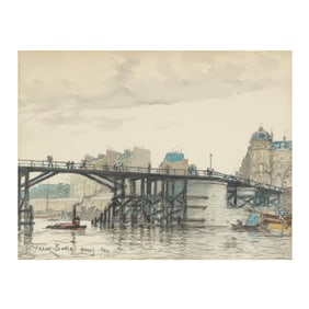 Frank Myers Boggs (American, 1855-1926), Pont de l'Estacade