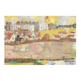 Herve Masson (Mauritian, 1919 -1980), Cityscape