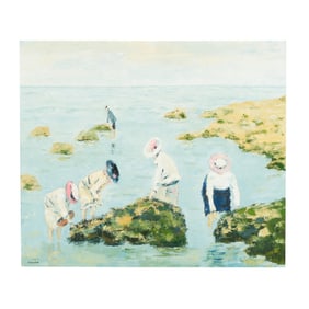 William Foreman (English, 1939-2019), Mussel Pickers