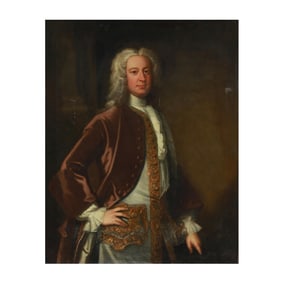 English School (18th Century), Portrait of a Gentleman