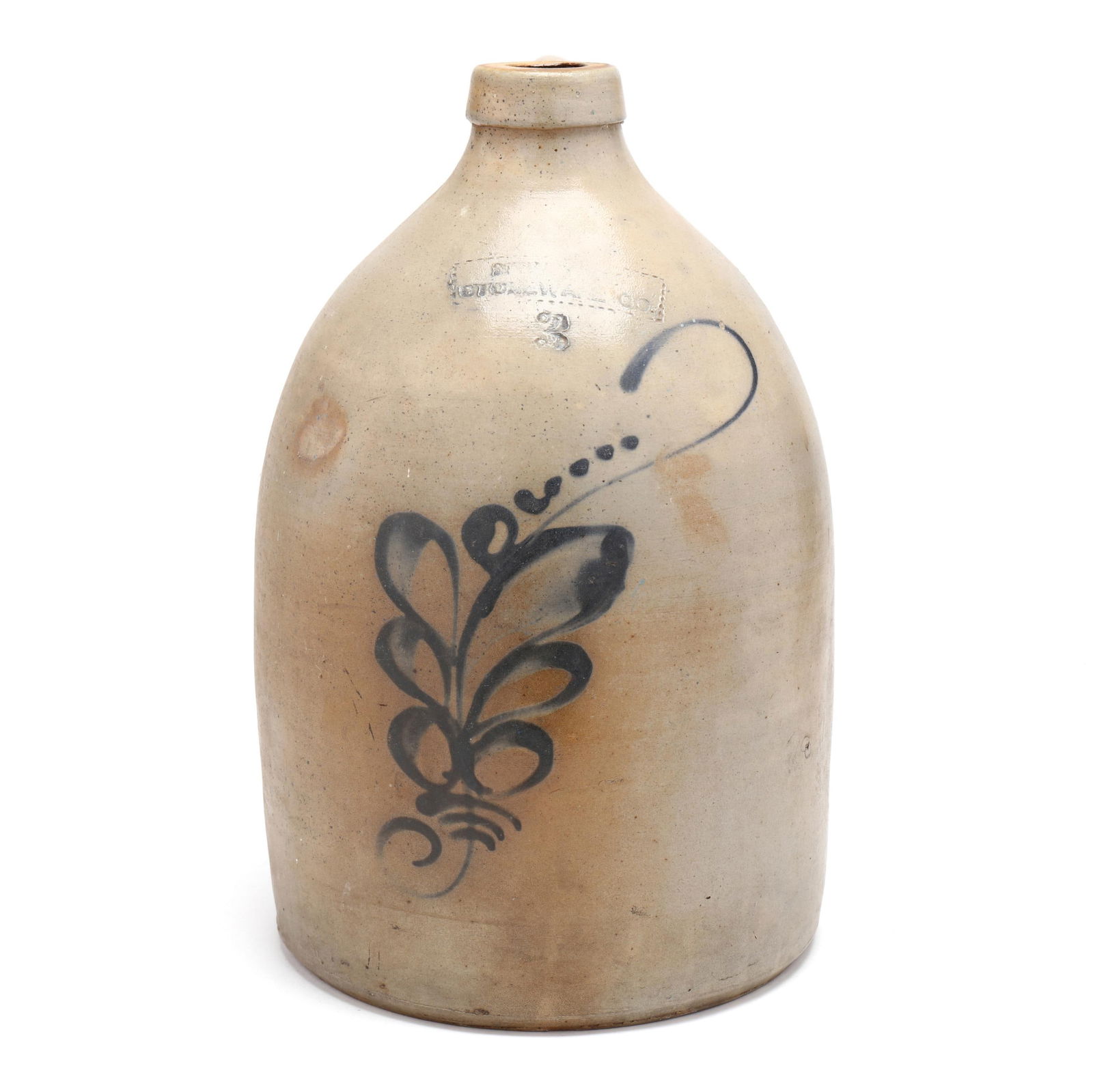 New York Stoneware Co., Three Gallon Stoneware Jug (1 of 10)