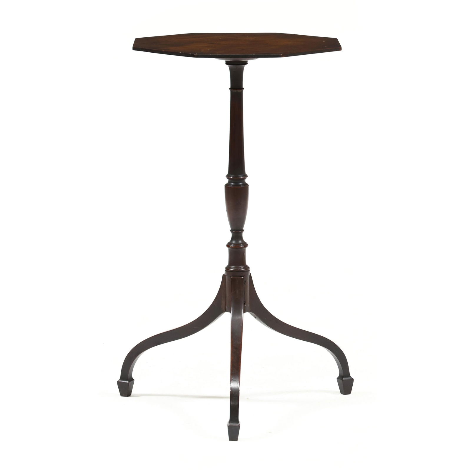 New England Federal Mahogany Candlestand (1 of 5)