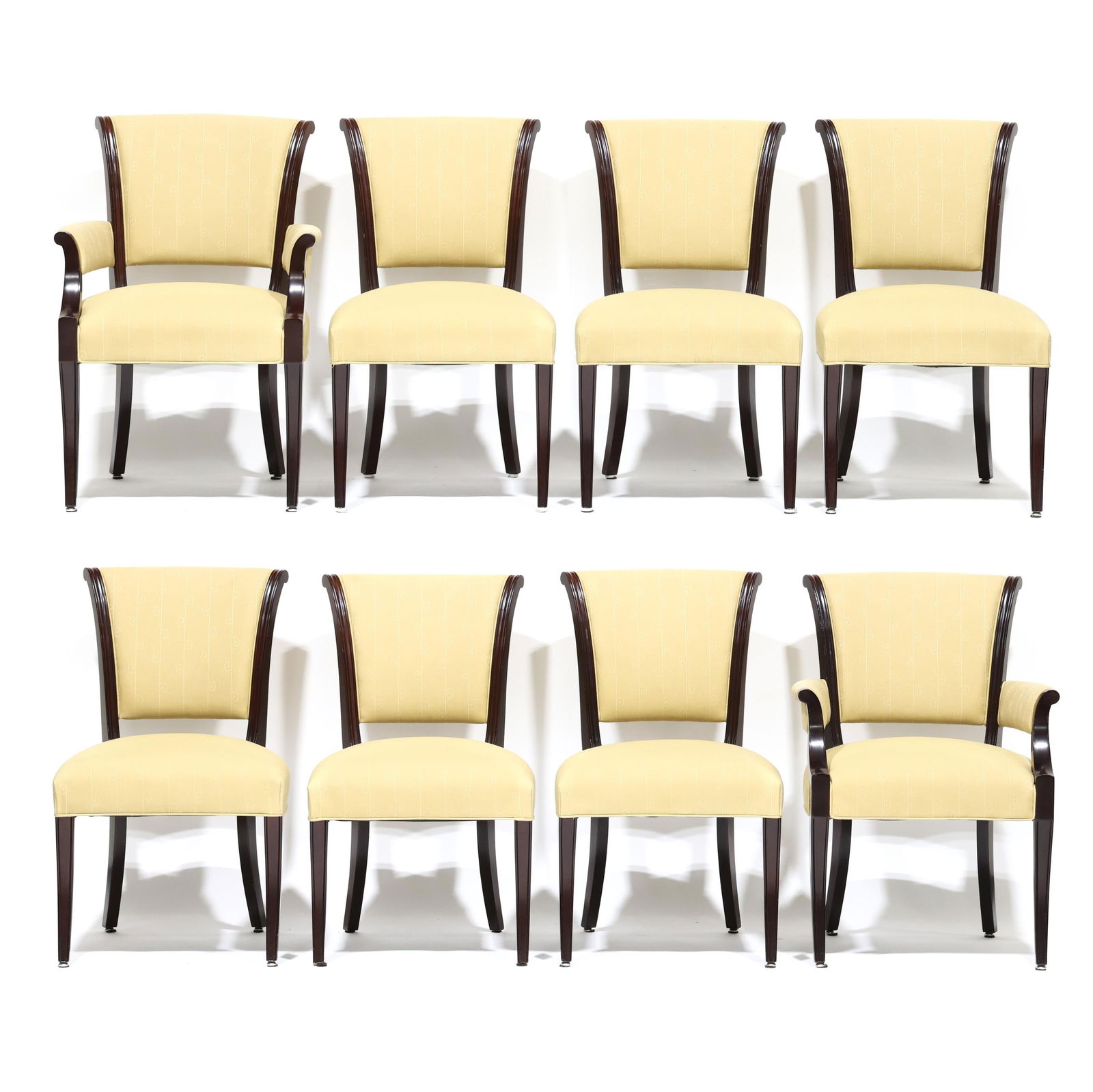 Barbara Barry Collection for Baker, Set of Eight Dining Chairs (1 of 14)