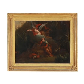 Italian School (18th Century), Hagar and the Angel