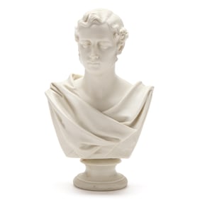 Copeland Parian Bust of Albert Edward, Prince of Wales