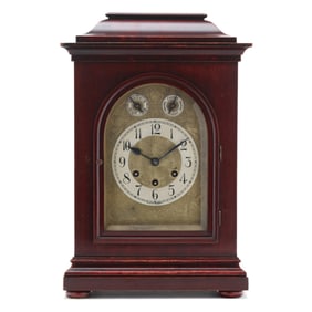Gustav Becker, Mahogany Bracket Clock
