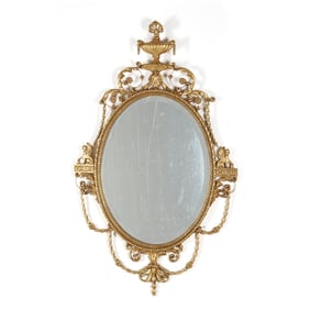 Friedman Brothers, Adam Style Gilt Mirror