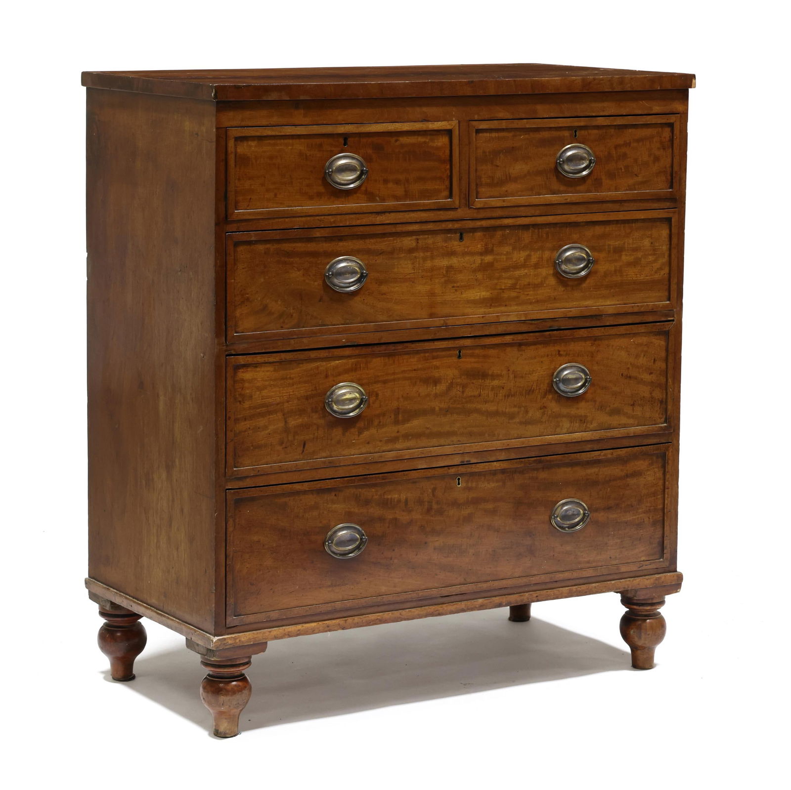 George III Mahogany Chest of Drawers (1 of 13)