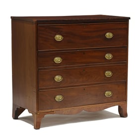 George III Mahogany Butler's Chest of Drawers