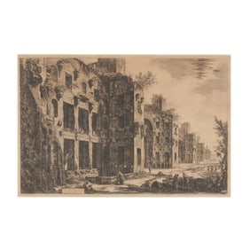 Giovanni Battista Piranesi (Italian, 1720-1778), Veduta degli avanzi superiori delle Terme di