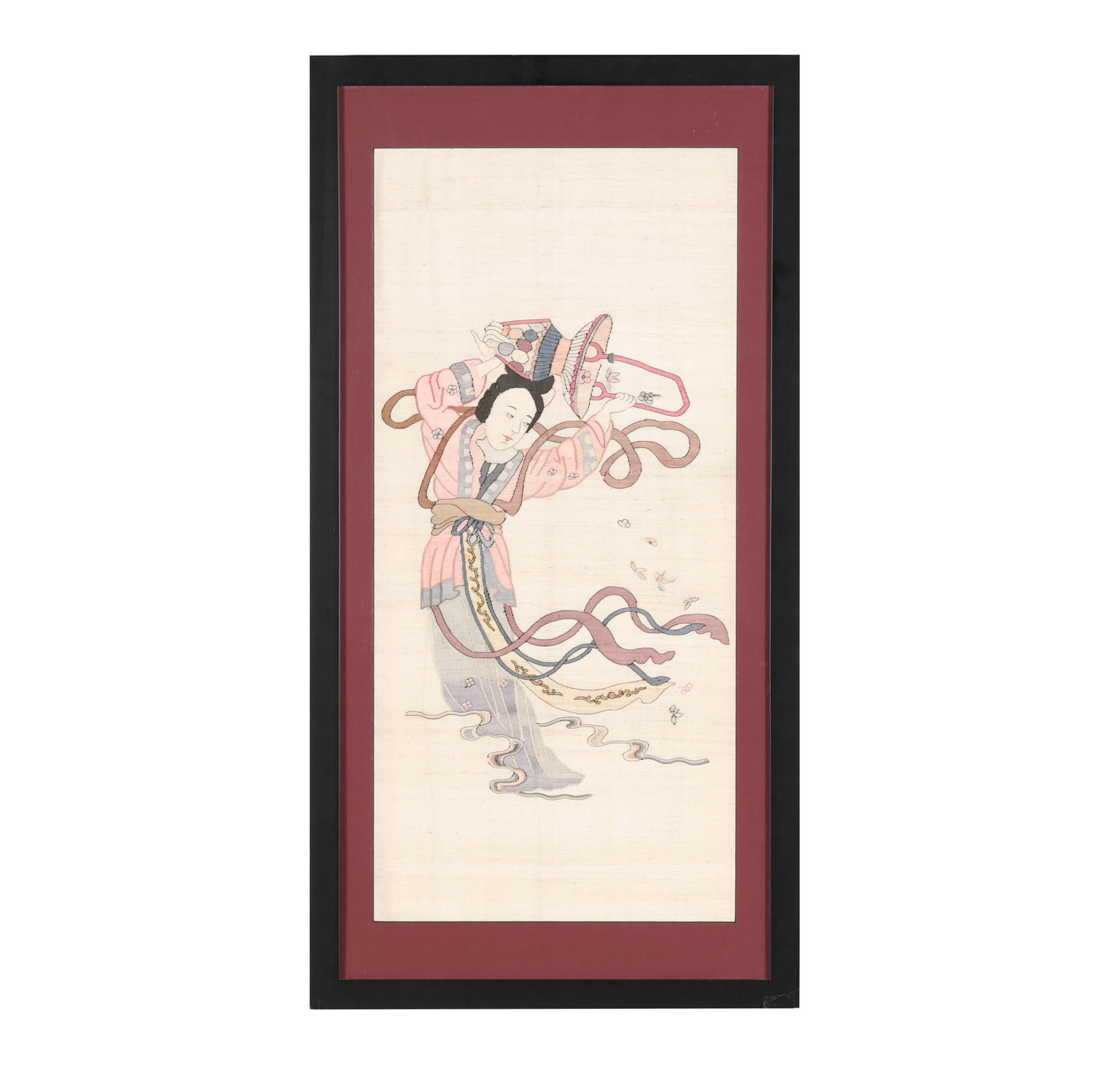 A Chinese Kesi Panel of the Goddess Magu (1 of 3)