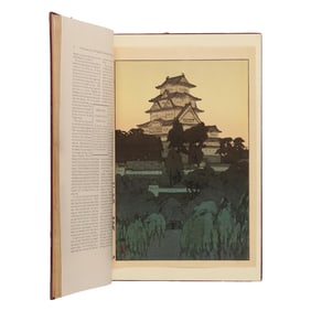 Enthronement of the One Hundred Twenty-Fourth Emperor of Japan , With Original Woodblock Print