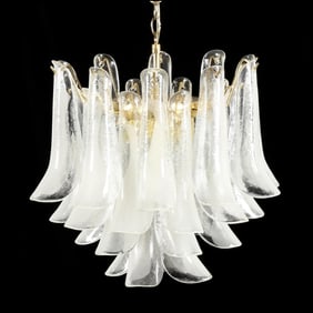 Vintage Mazzega, Murano Chandelier