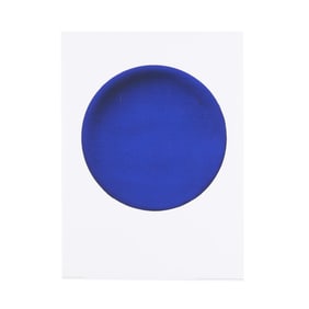 Yves Klein (French, 1928-1962), Blue Disk Poster