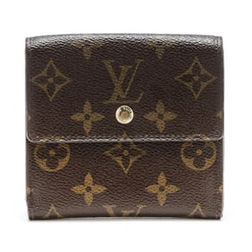 Brown Canvas Bi-Fold Wallet, Louis Vuitton