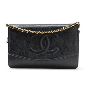 Leather Timeless Wallet On Chain Purse, Chanel