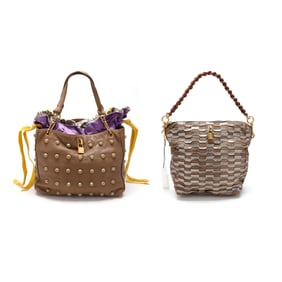 Two Brown Handbags, Marc Jacobs