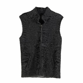 Black Lamb Vest, Neiman Marcus
