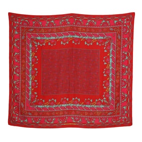 Silk Cashmere Treille et Muscade Shawl, Hermès