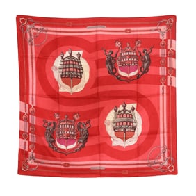 Silk Chateaux D'Arriere Scarf, Hermès