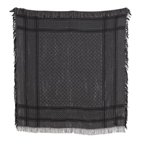 Metalic Woven GG Diamante Shawl, Gucci