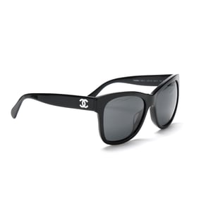 Black Resin Sunglasses, Chanel