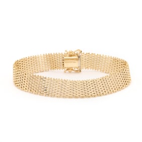 Gold Strap Bracelet