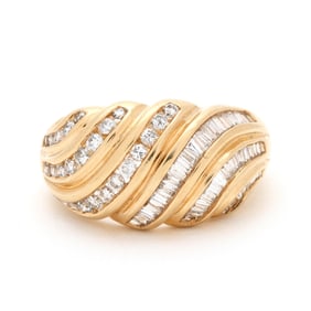 Gold and Diamond Band