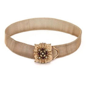 Victorian Gold-Filled Slide Bracelet