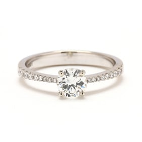 White Gold and Diamond Ring
