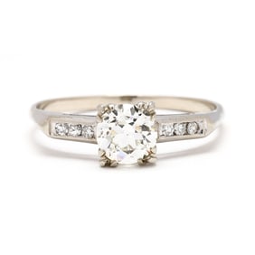 White Gold and Diamond Ring