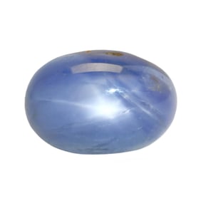Loose 4.94 Carat Oval Cabochon Cut Star Sapphire