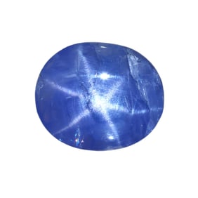 Loose 5.16 Carat Oval Cabochon Cut Star Sapphire