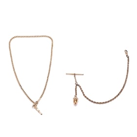 Two Antique Watch Chains