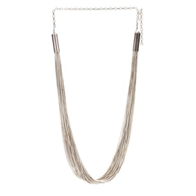 Sterling Silver Multi-Strand Necklace