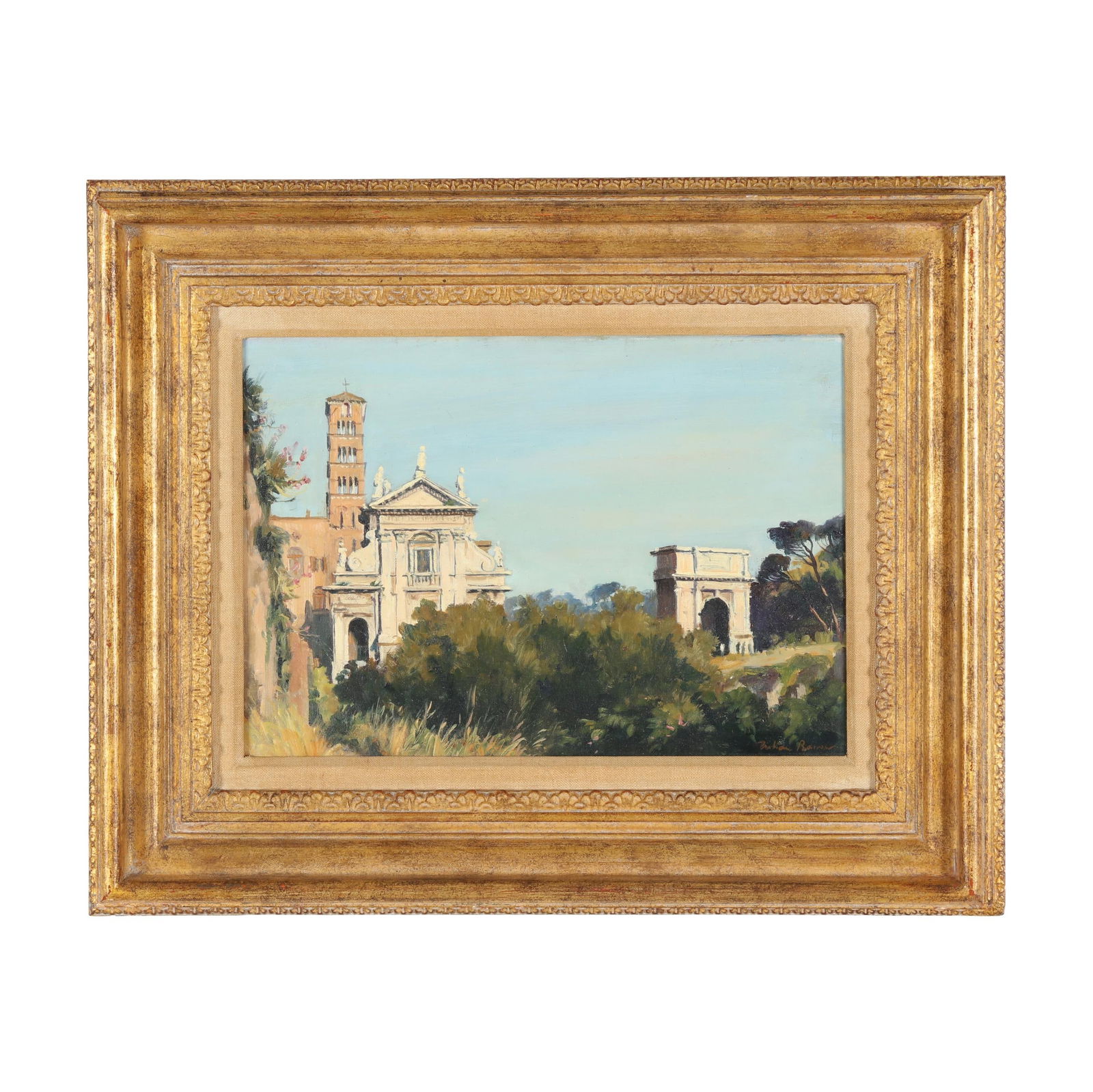 Julian Barrow (English, 1939 - 2013), View of Rome (1 of 5)