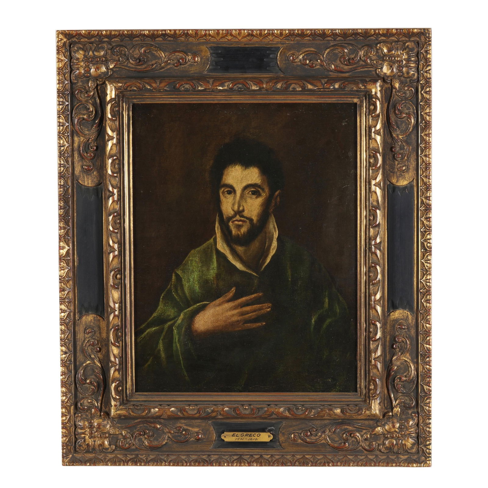 Manner of El Greco (Spanish, 1541-1614), Portrait of Saint Luke (1 of 5)