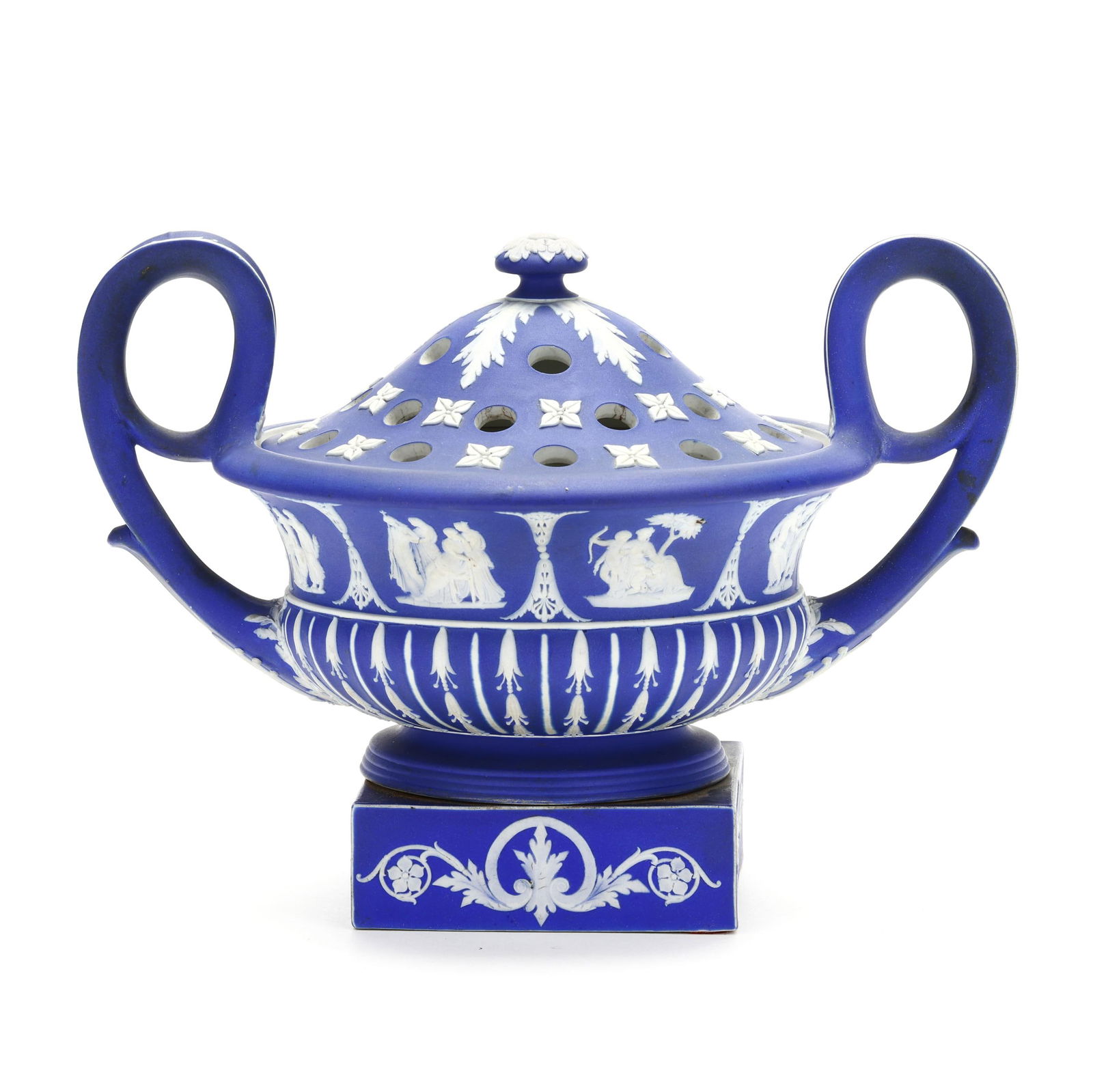 An Antique Wedgwood Jasperware Tulipiere (1 of 7)