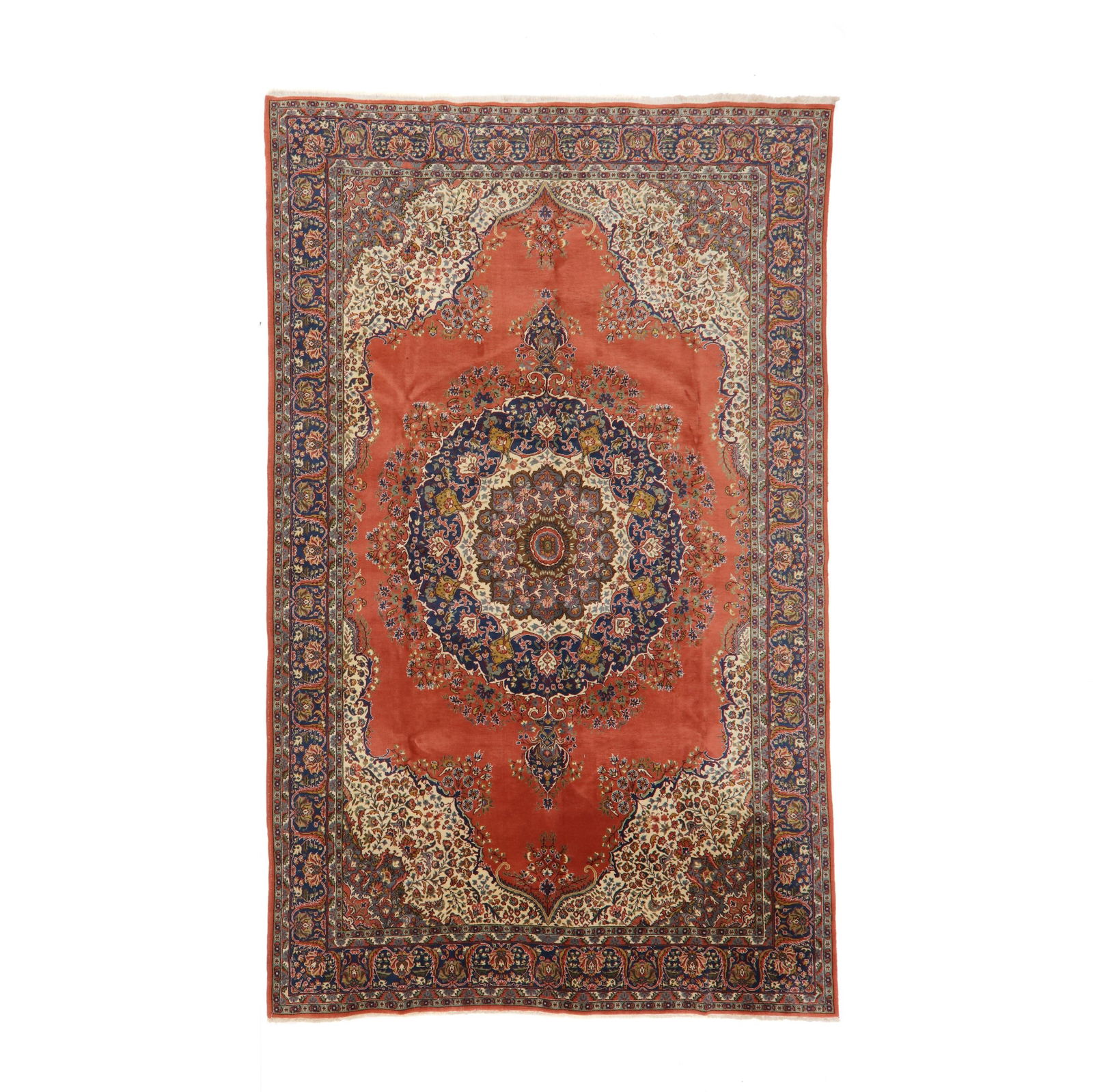 Kashan Room Size Carpet (1 of 3)