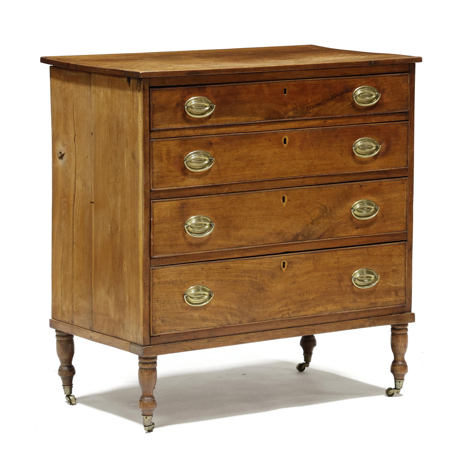 North Carolina Federal Walnut Chest of Drawers (1 of 8)