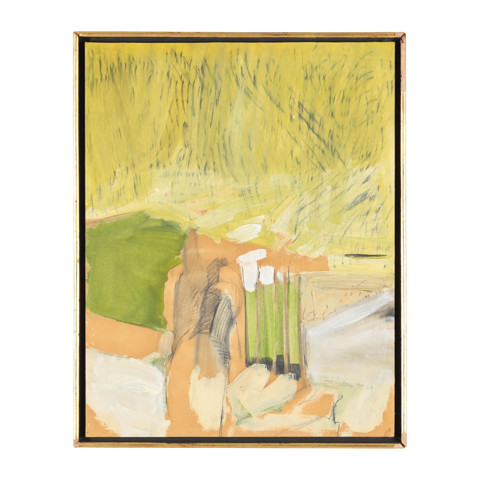 Peter G. Thomas (American, b. 1934),  Olive Study (1 of 5)