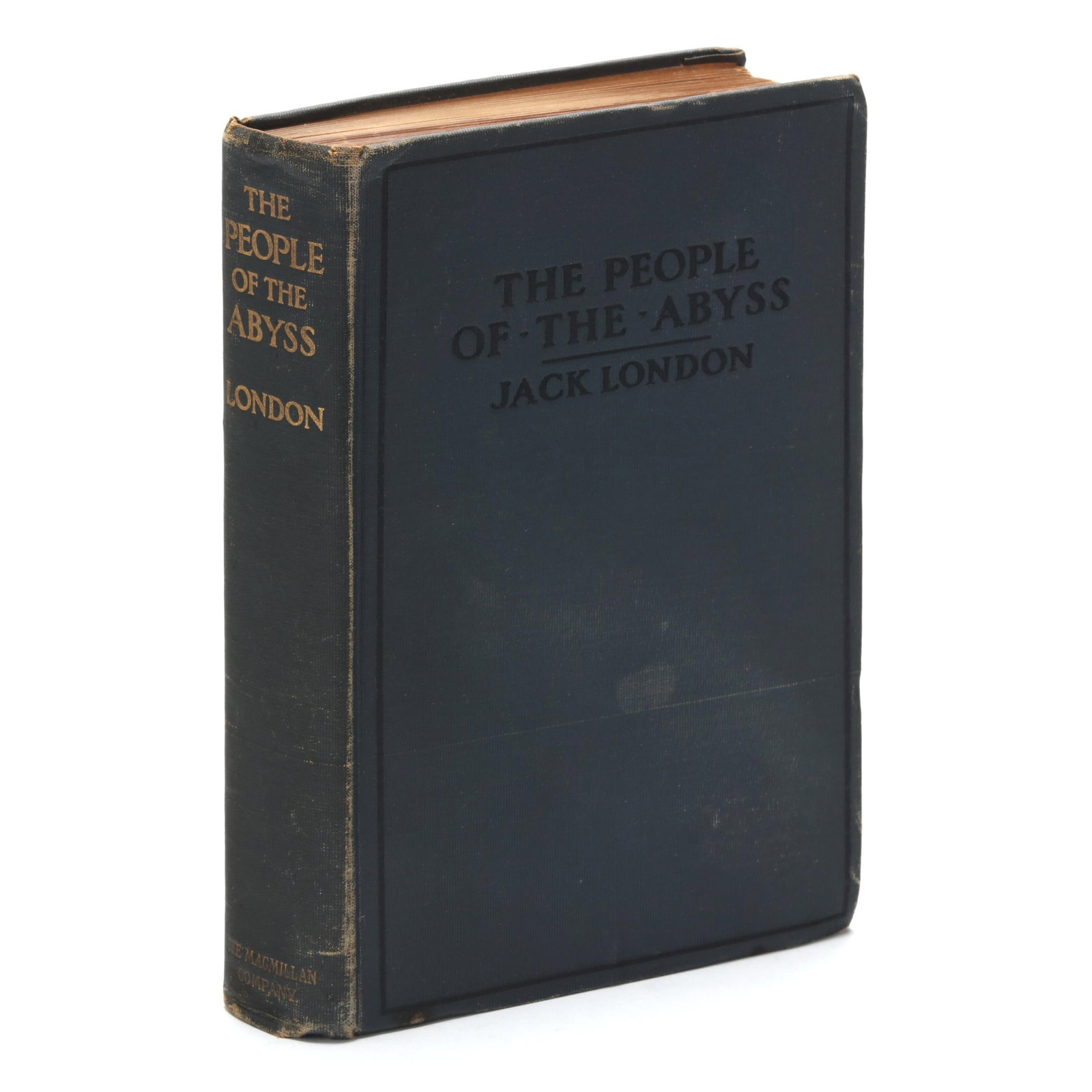 Jack London's  The People of the Abyss , Inscribed by the Author (1 of 7)