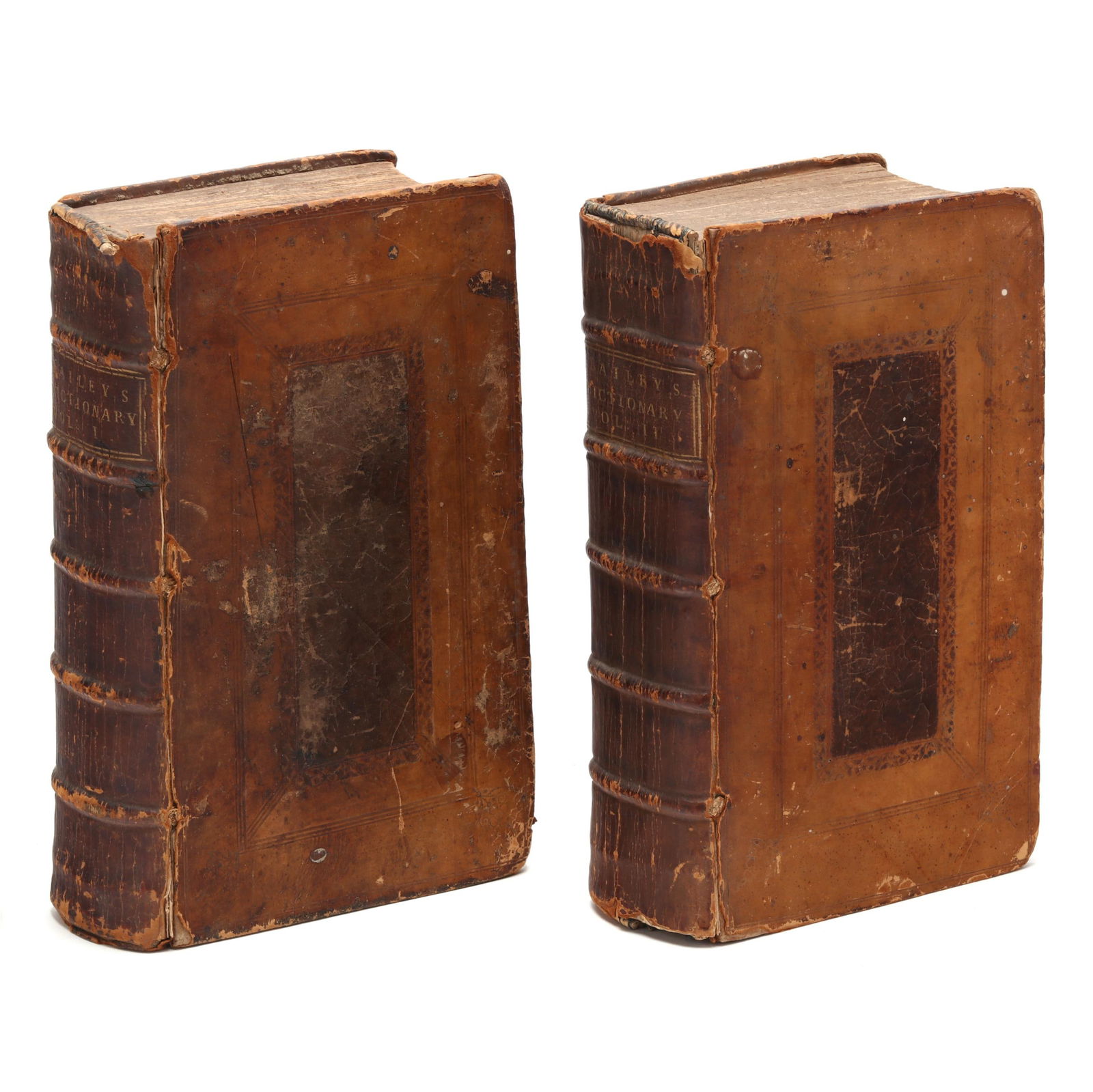 Two English Dictionaries from Lexicographer Nathan Bailey (1 of 10)