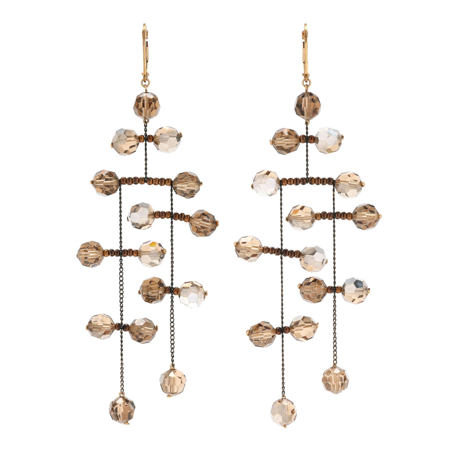 Beaded Chandelier Earrings, Jessica Rose (1 of 4)