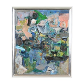 Charles Chapin (NC, 20th Century), Untitled Abstract