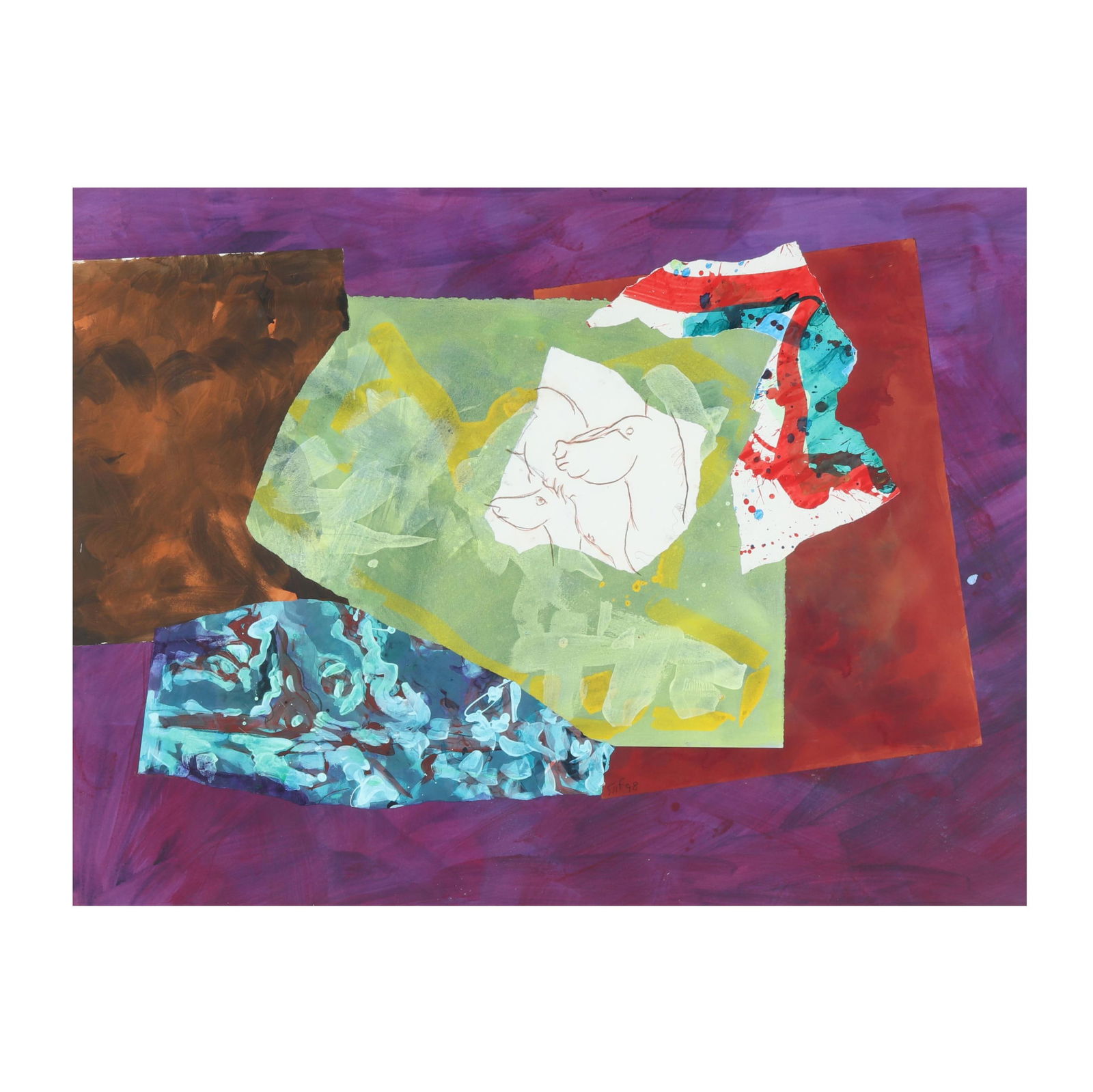 Steven Silverleaf (NC, b. 1954), Untitled - 2