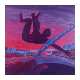 George Bireline (NC, 1923-2002),  Icarus