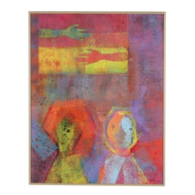 Ed Shewmake (NC, 1920-2008),  Two Folks