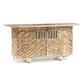 Randy Shull (NC, b. 1962), American Craft Walnut and Slate Credenza